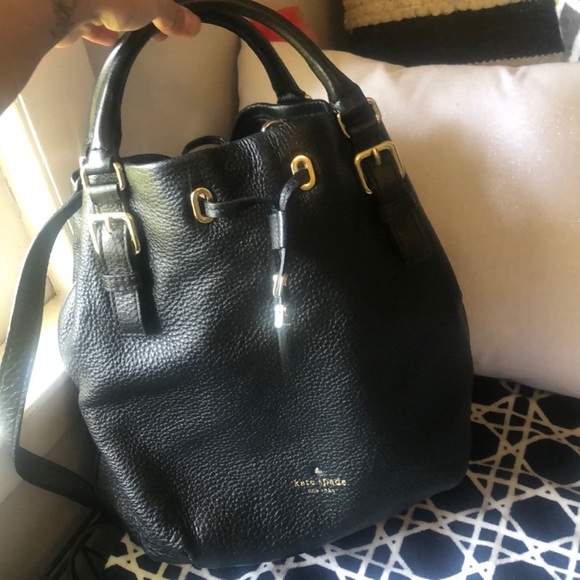 Gorgeous black Kate Spade Bucket Bag - Picture 3 of 5